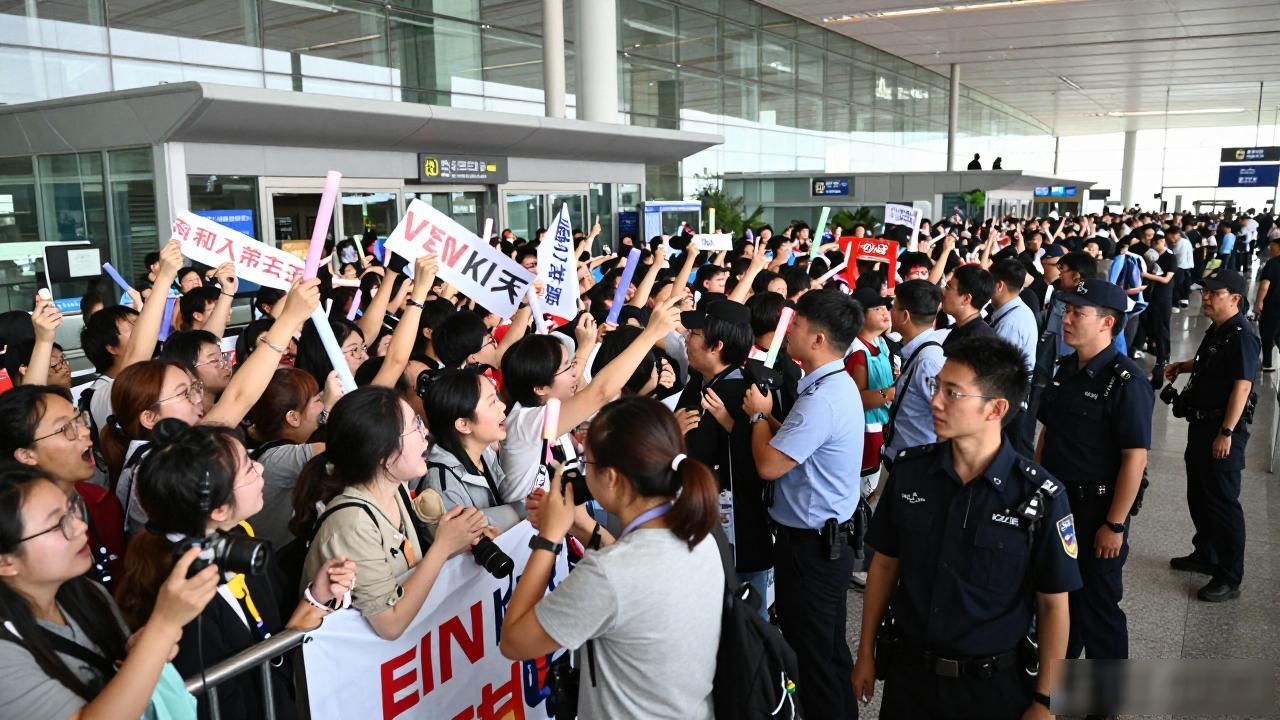 疯狂粉丝接机艺人造成拥堵混乱事件频发 专家认为 粉丝不理性追星艺人也有责任